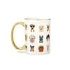 Dog Days Porcelain Mug