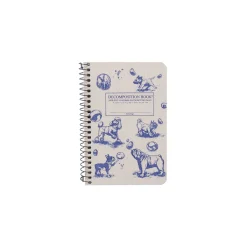 Dogs and Bubbles Pocket Spiral Notebook