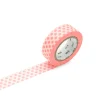 Dot Shocking Red Washi Tape Single Roll