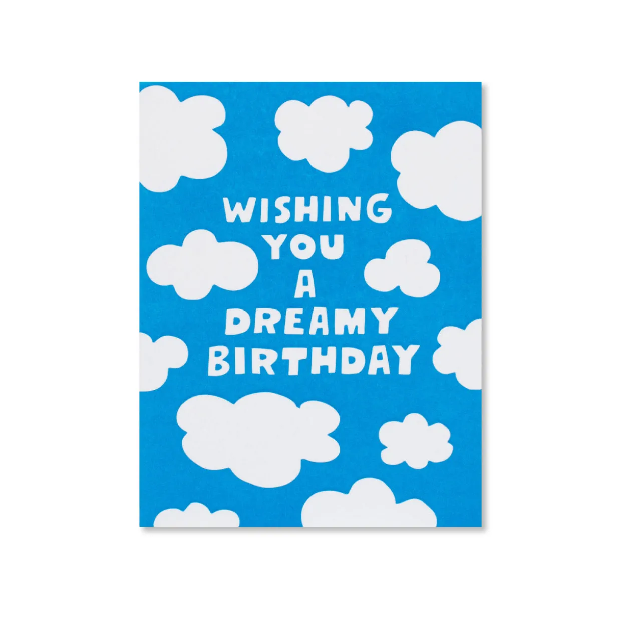 Dreamy Birthday Clouds Greeting Card