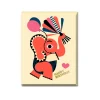Elephant Party Birthday Greeting Card
