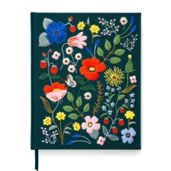 Embroidered Fabric Sketchbook