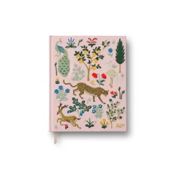 Embroidered Fabric Sketchbook Menagerie
