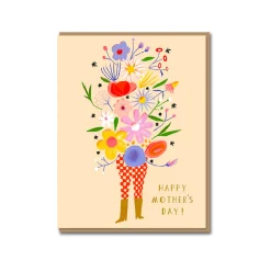Flower Tower Mother's Day Card