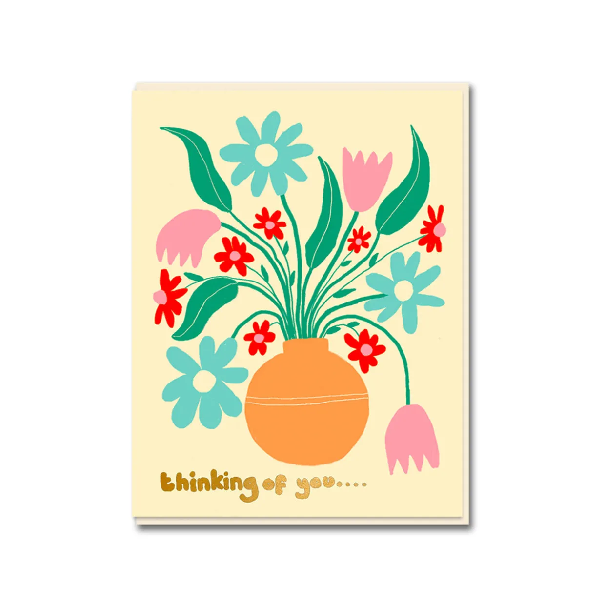 Flowerheads Greeting Card