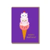 Gelato Birthday Card