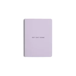 Get Shit Done Minimal Notebook A6