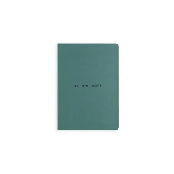 Get Shit Done Minimal Notebook A6