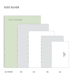 Get Shit Done Minimal Notebook A6