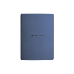 Get Shit Done Minimal Notebook A5