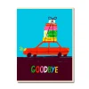 Goodbye Greeting Card