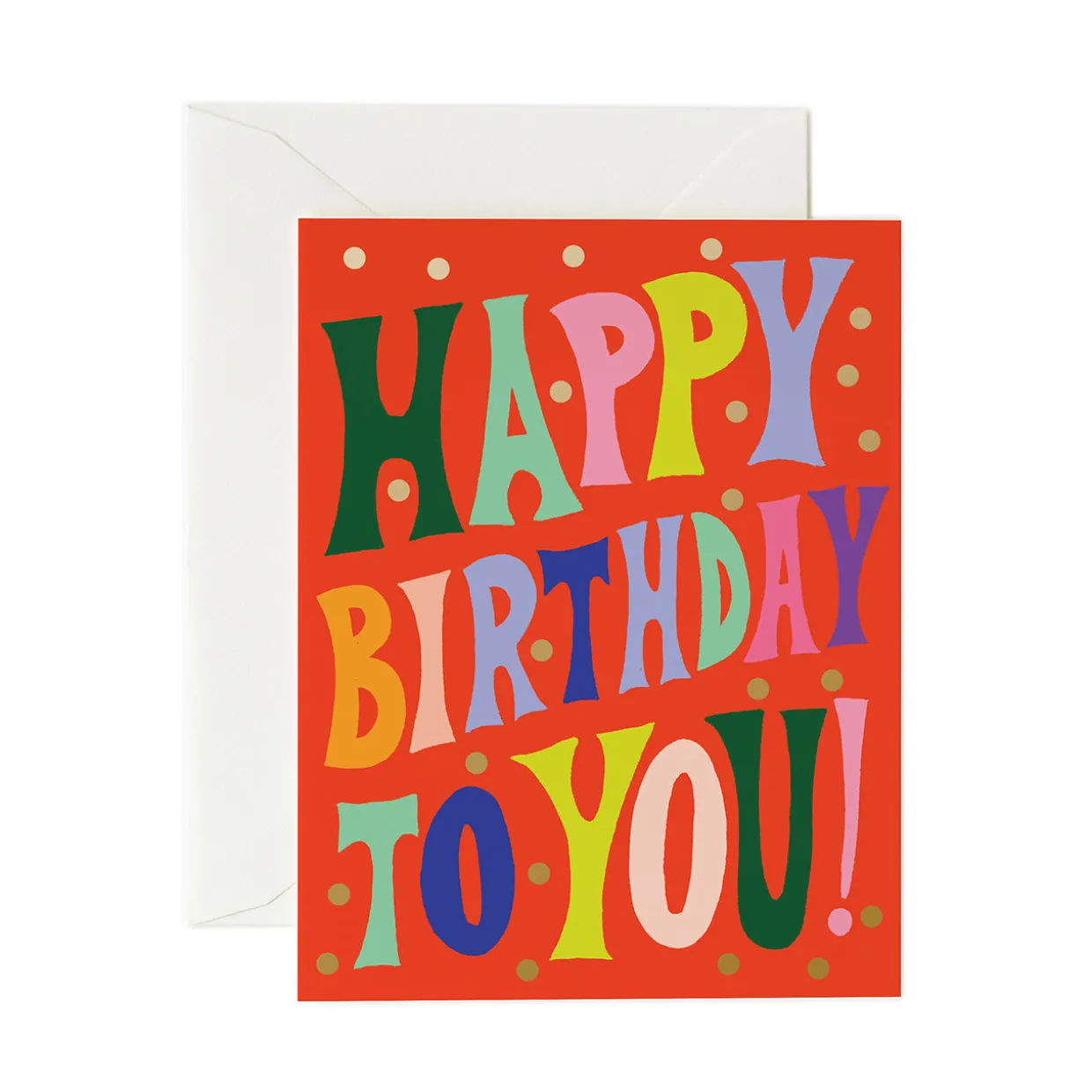 Groovy Birthday Greeting Card
