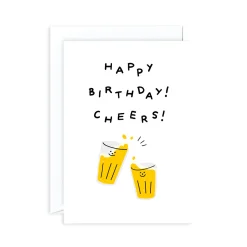 Happy Birthday Cheers Greeting Card