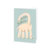 Happy Birthday Dinosaur Greeting Card