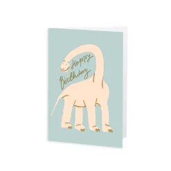 Happy Birthday Dinosaur Greeting Card