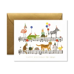 Happy Birthday To You Card Music Greeting Card