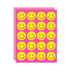 Happy Faces Greeting Card
