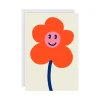 Happy Flower Greeting Card