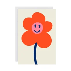 Happy Flower Greeting Card