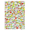 Happy Flowers Wrapping Sheet
