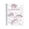 Hedgehogs Large Spiral Notebook