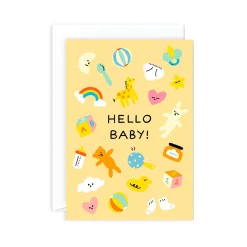 Hello Baby Greeting Card
