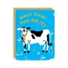 Holy Cow Greeting Card