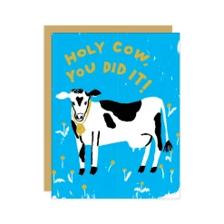 Holy Cow Greeting Card