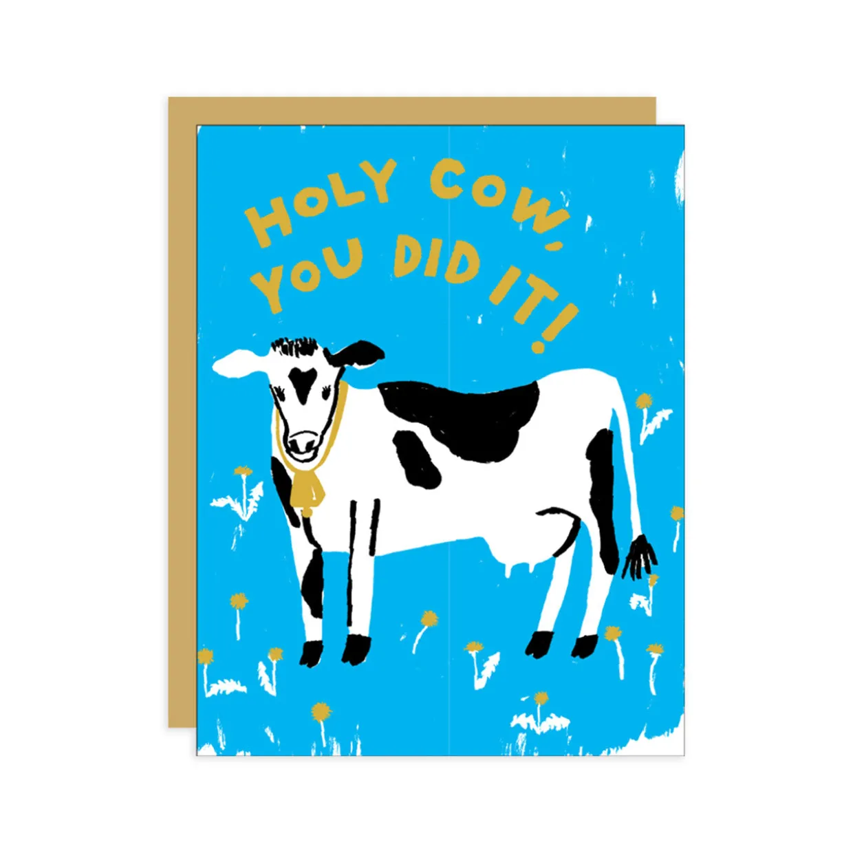 Holy Cow Greeting Card