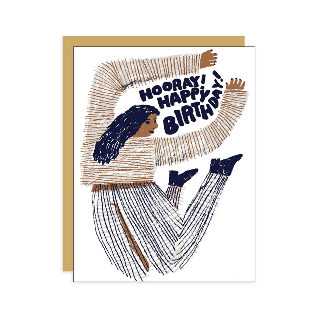 Hooray Birthday Greeting Card