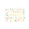 Hooray Greeting Card