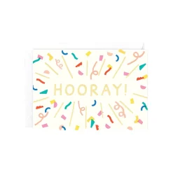 Hooray Greeting Card