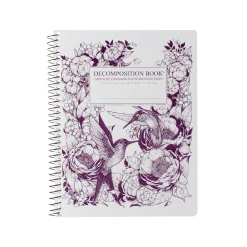 Hummingbirds Large Spiral Notebook