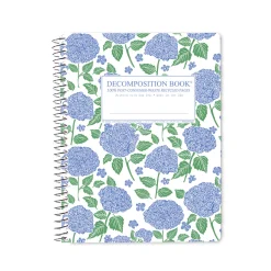 Hydrangea Large Spiral Notebook