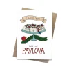 I Love Pavlova Greeting Card