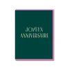 Joyeux Anniversaire Birthday Card