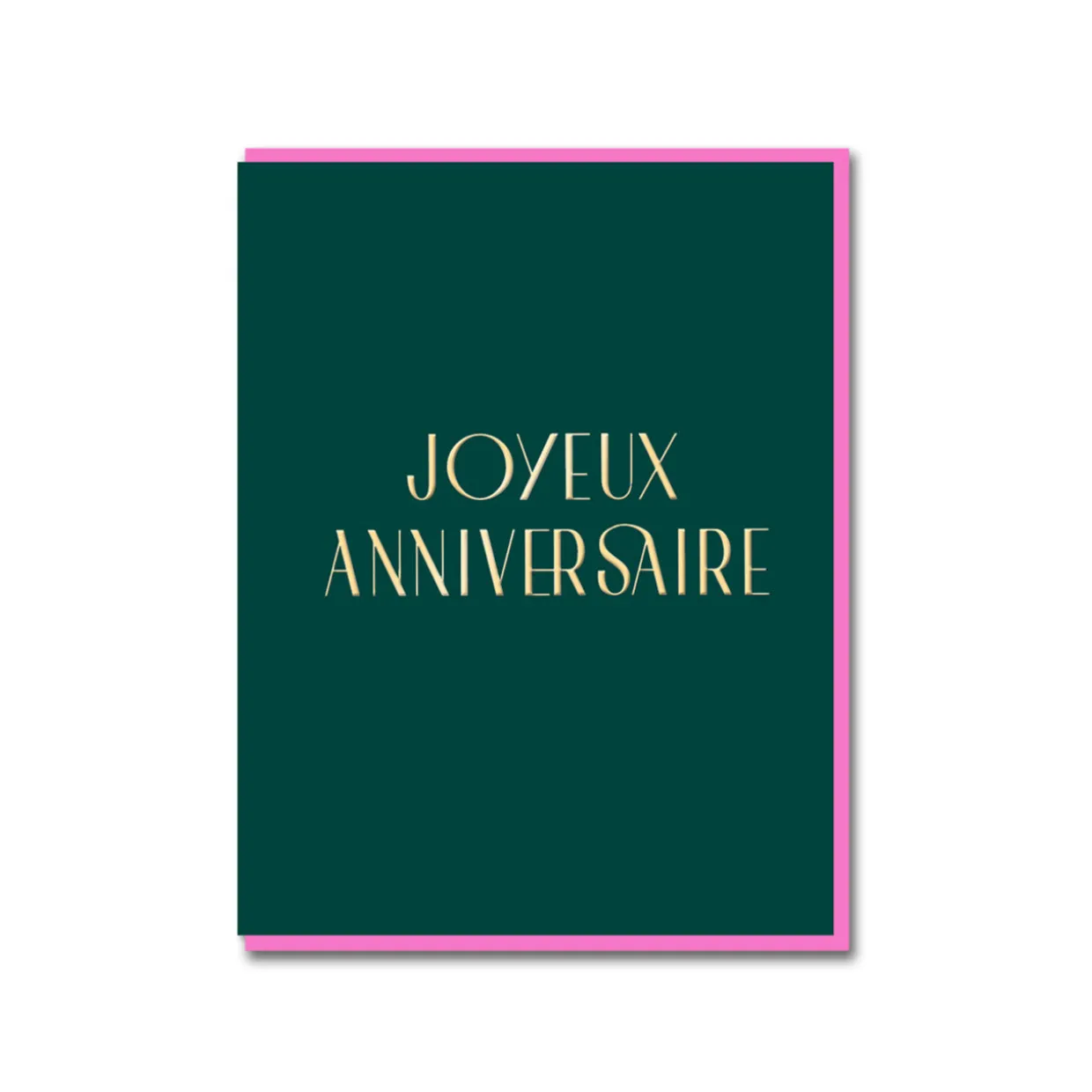 Joyeux Anniversaire Birthday Card