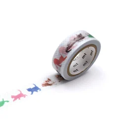 Kitten Washi Tape Single Roll