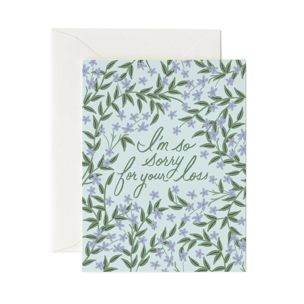 Laurel Sympathy Greeting Card