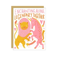 Legendary Together Greeting Card