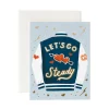 Let's Go Steady Greeting Card
