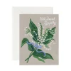 Lily of the Valley Sympathy Greeting Card