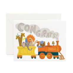 Little Engine Congrats Greeting Card