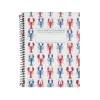 Lobsters Large Spiral Notebook