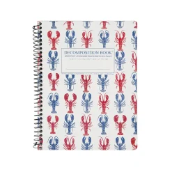 Lobsters Large Spiral Notebook