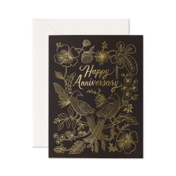 Love Birds Anniversary Card Greeting Card