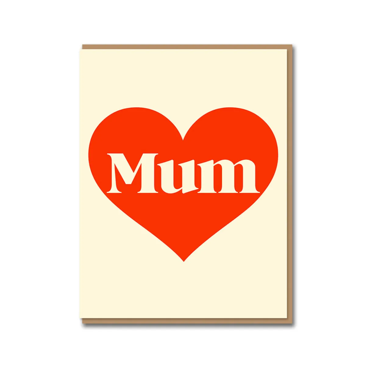 Love Mum Greeting Card