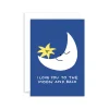 Love You To The Moon and Back Greeting Card