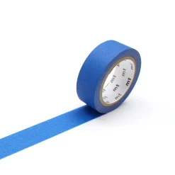 Matte Blue Washi Tape Single Roll