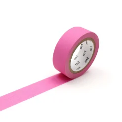 Matte Pink Washi Tape Single Roll